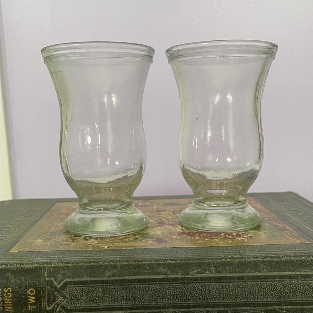 Elegant Clear Glass Vases-glasses-candle holders